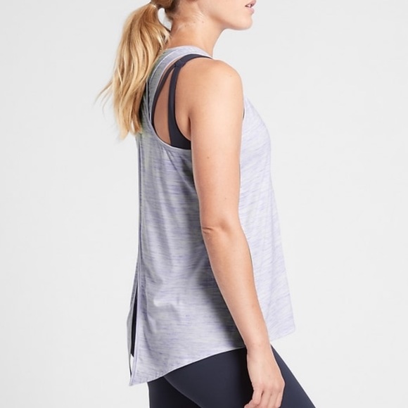 Athleta Essence spacedye tie back tank New - Picture 3 of 3